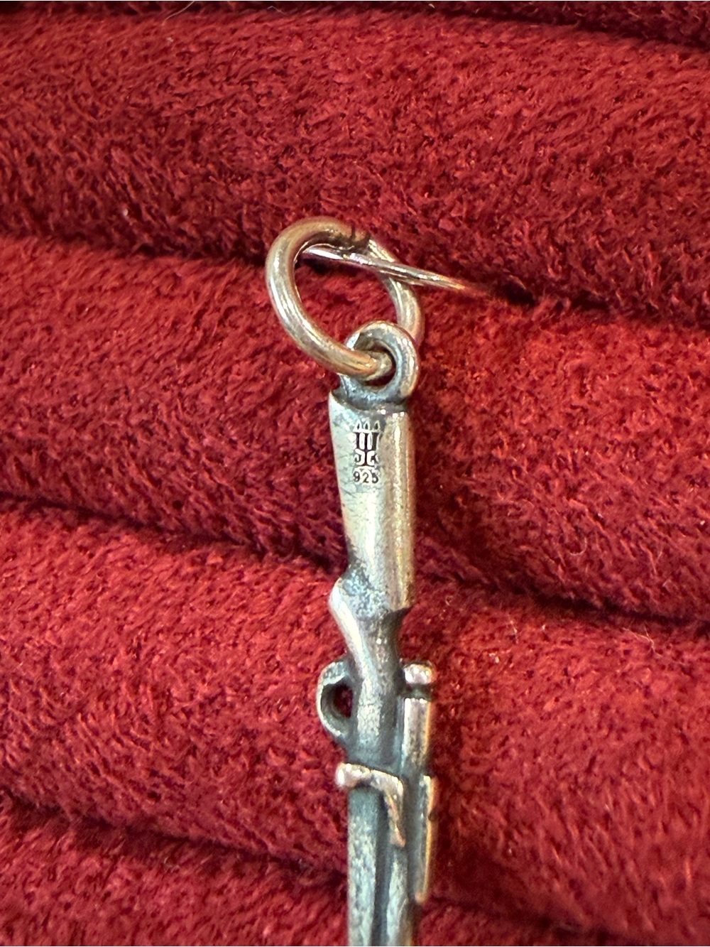 James Avery *Retired* Sterling Silver Bolt Action Rifle Charm - Picture 3 of 3